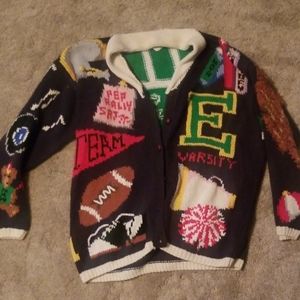 Hand Knit Homecoming Sweater